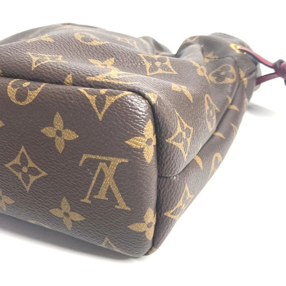 LOUIS VUITTON Brown Monogram Canvas Noe Pouch - Picture 6 of 11